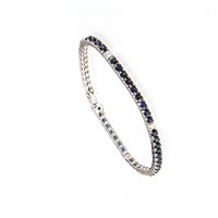 Bracciale Crivelli Donna ZAFFIRO in Oro bianco Zaffiro 329-L1052-H